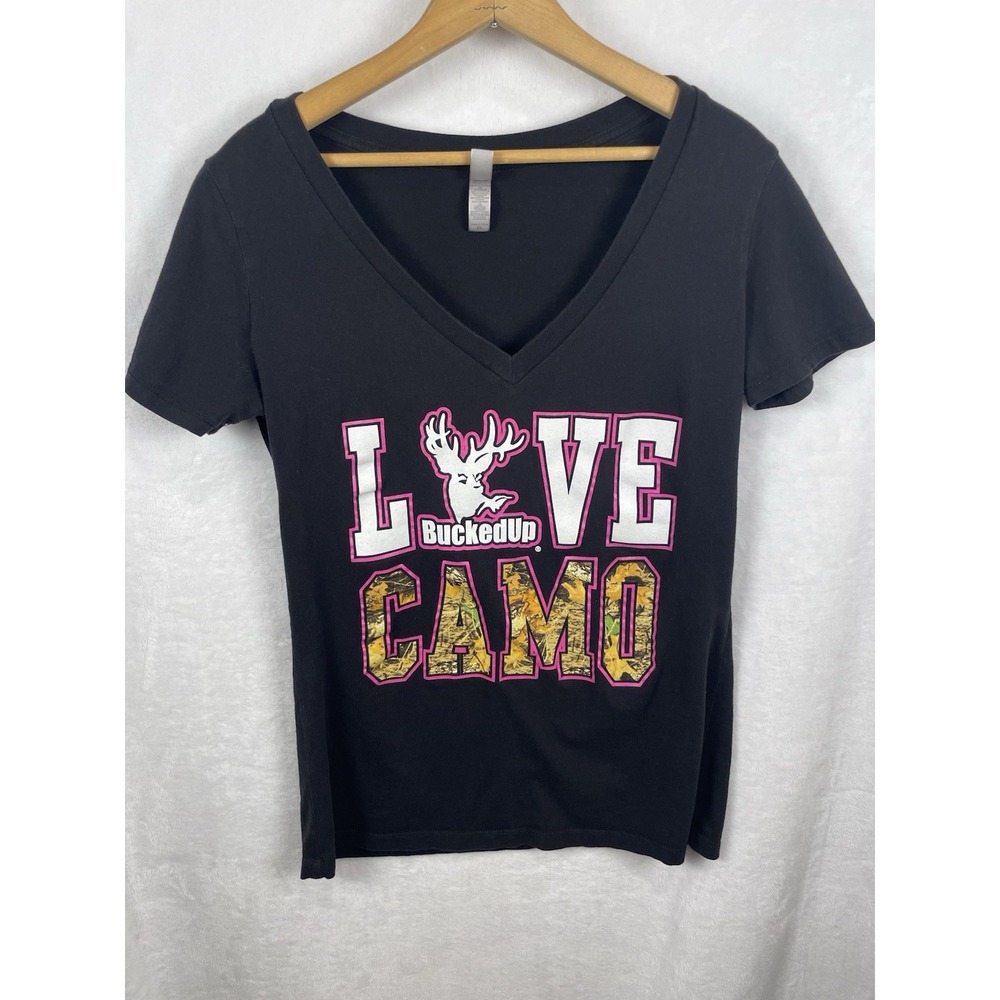 Next level women's Love Camo T-Shirt size XL Hunting‎ Cowboycore Westerncore